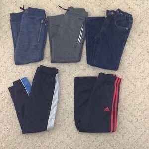 Boys Size 6 Jogger Pants Jeans Lot Hurley Under Armour
